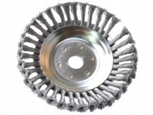 Szczotka Druciana Do Kosy Lub Podkaszarki Do Kostki Na Mech I Chwasty-11