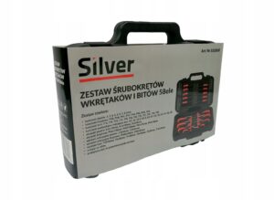 Zestaw Wkretakow Precyzyjnych I Bitow 58 Sztuk-9