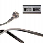 Przedluzacz Budowlany Ogrodowy 50m 3×2,5mm2 Z Uziemieniem I 2x Usb-9