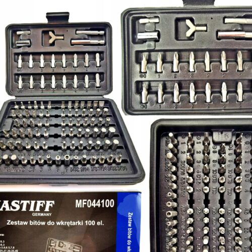 Koncowki Bity Imbus Torx Do Wkretarki Zestaw 100el