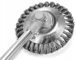 Szczotka Druciana Do Kosy Lub Podkaszarki Do Kostki Na Mech I Chwasty-4