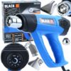 Opalarka Elektryczna Mocna Z Plynna Regulacja Temp 60-600c 2 Biegi +4 Dysze