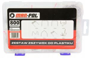 Zestaw Zszywek Zszywki Do Spawania Plastiku 800el-2