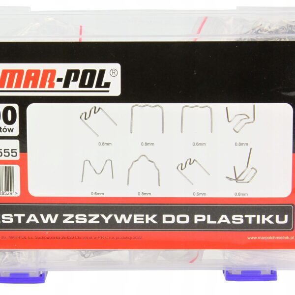 Zestaw Zszywek Zszywki Do Spawania Plastiku 800el-2