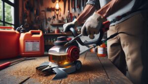 Kosa Spalinowa Demon RQ580 Jaka Mieszanka