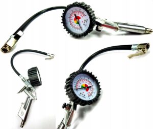 Pistolet do Pompowania kol z Manometrem 15 bar tir