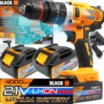 Wiertarka Wkretarka Udarowa aku 20v 2x 4ah Li-ion-15