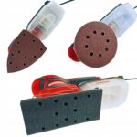 Szlifierka Oscylacyjna do Gipsu Drewna Mocna 1200w 4w1-12