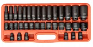 Nasadki Udarowe 1/2 35el Nasadek Udarowych 8-32mm Cr-mo-2