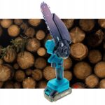 Pila Lancuchowa Akumulatorowa 6″ 24v 5ah 2x Duze Akku 2xlancuch Walizka-12