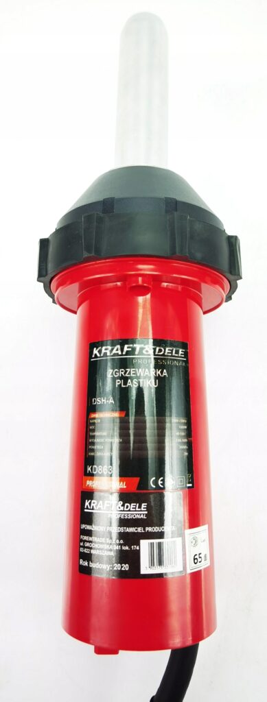 Zgrzewarka do Plastiku 1000w Kraft Dele 550 Stopni-9