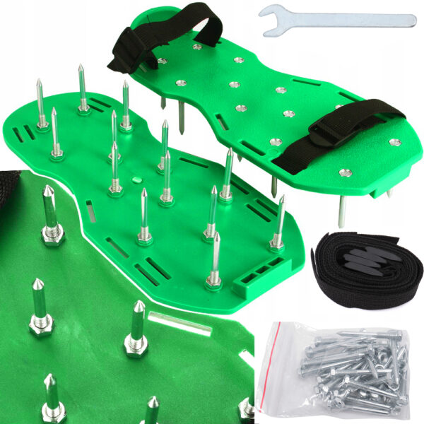Aerator Wertykulator Glebogryzarka Kultywator Kolce do Napowietrzania Trawy-4