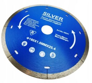 Tarcza Diamentowa z Nasypem Ciaglym 180×1,6×25,4mm-5