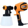 Pistolet Agregat Malarski do Malowania Scian 700w 4 Dysze 1200ml Duzy Zest-5