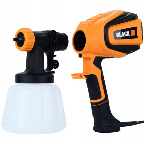 Pistolet Agregat Malarski do Malowania Scian 700w 4 Dysze 1200ml Duzy Zest-5