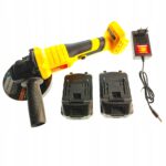 Szlifierka Katowa Akumulatorowa z Regulacja Obrotow 24v 2,5ah 125 Brusshles-14