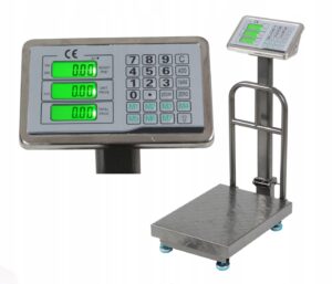 Waga Magazynowa Sklepowa Przemyslowa Platformowa Elektroniczna lcd 150kg-2