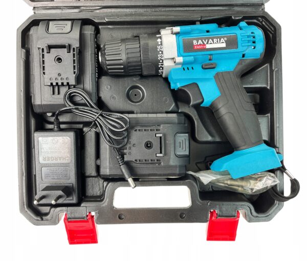 WIERTARKO WKRETARKA LI-ION 21V LED BITY FULL OPCJA-3