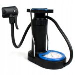 Pompka Rowerowa Samochodowa Nozna z Manometrem-9