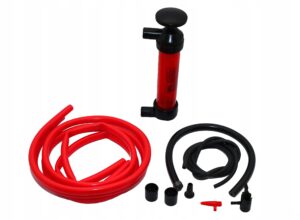 Pompka Reczna 4w1 do Spuszczania Paliwa Oleju Wody-5