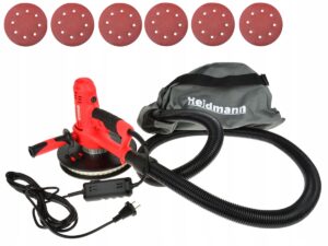 Szlifierka do Gipsu Gladzi Tynkow 1400w led Maski-3