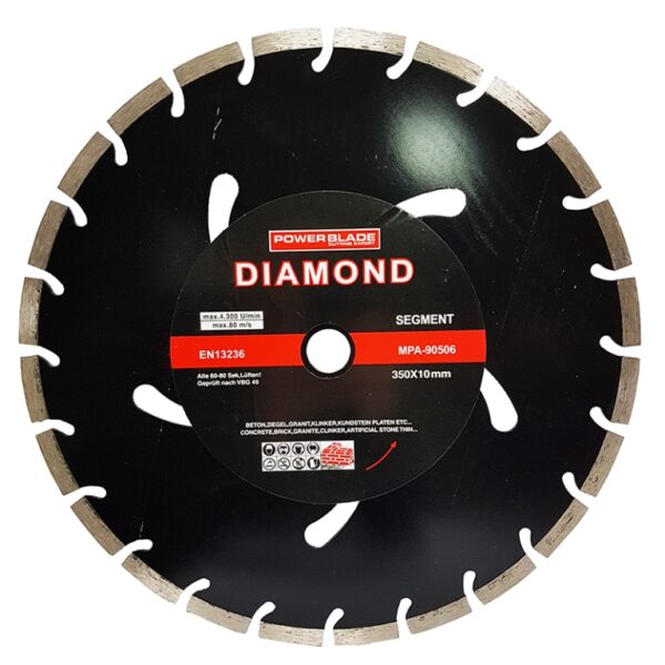 Tarcza Diamentowa Powerblade 90506 do Betonu 350mm Segmentowa