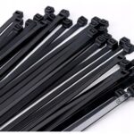 Opaski Zaciskowe Kablowe Trytki uv Czarne 3,6×200-2
