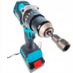 Zestaw Narzedzi aku 2x 4ah 24v 2w1 Szlifierka Wiertarko-wkretarka Udar 5ah-12