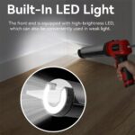 Wyciskacz Pistolet do Silikonu Kleju mas Automatyczny Akumulatorowy led-7