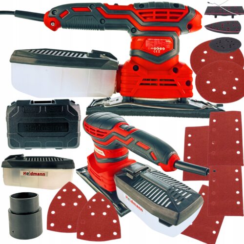 Szlifierka Oscylacyjna do Gipsu Drewna Mocna 1200w 4w1