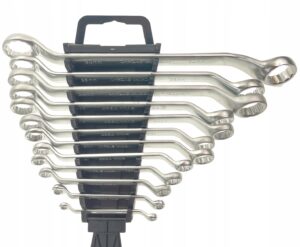 Klucze Oczkowe 6-32mm 12szt Zestaw Kluczy Cr-v-5