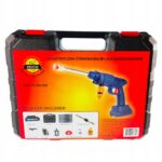 Akumulatorowa Myjka Cisnieniowa Ogrodowa Zestaw do Mycia Okien Kostki Power-12