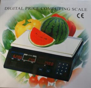 Waga Sklepowa Elektroniczna Magazynowa lcd 40kg/2g-15