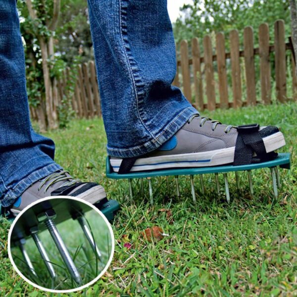 Aerator Wertykulator Glebogryzarka Kultywator Kolce do Napowietrzania Trawy-2