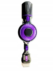 Odkurzacz Bezprzewodowy Pionowy Bezworkowy Cyklonowy Tryb Turbo +3 Nakladki-13