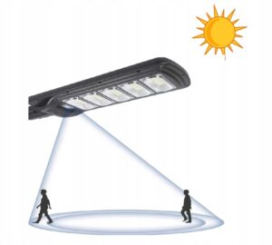 Lampa Solarna Uliczna led 240w Czujnik Ruchu Pilot-14