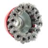 SZCZOTKA DRUCIANA DRUT SKRECANY CZOLOWA M14 75mm-2