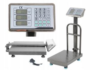 Waga Magazynowa Sklepowa Przemyslowa Platformowa Elektroniczna lcd 150kg-6