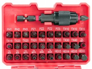 Bity Koncowki Udarowe Zestaw 32el ph pz tx txb hex-3