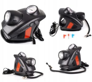 Kompresor Samochodowy Pompka 12v Latarka