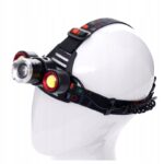 Latarka Czolowa Czolowka Lampka na Biwak – do 500m-5