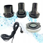 Pompa Wody Czystej Szamba Brudnej Rozdrabniaczem Zatapialna 4xprzylacze-4