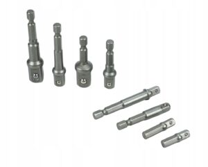 Redukcje Adaptery do Wkretarki Nasadki 1/4 3/8 1/2-4