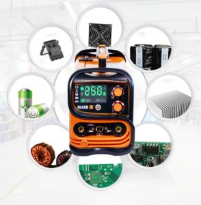 Spawarka Migomat mig mag mma 250a Flux Black-15