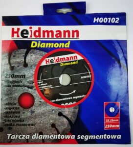 Tarcza Diamentowa Segmentowa Betonu Kostki 230mm-3