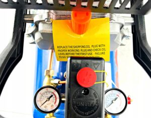 Sprezarka Powietrza Kompresor Olejowy Boxer 50l 210l/min-4