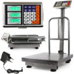 Waga Przemyslowa Magazynowa 300kg Elektroniczna Duza Platforma led Bateria-2