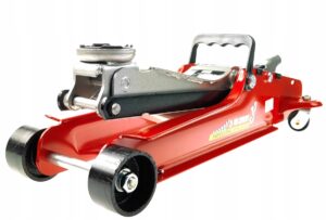 Podnosnik SAMOCHODOWY Zaba Lewarek 2,5T Guma NISKI-12