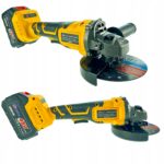 Szlifierka Katowa Akumulatorowa z Regulacja Obrotow 24v 4ah 125mm-5