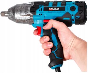 Klucz Udarowy Elektryczny 800nm 2200w + 4x Nasadki-10